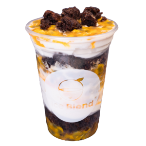 Maracujá  com Brownie